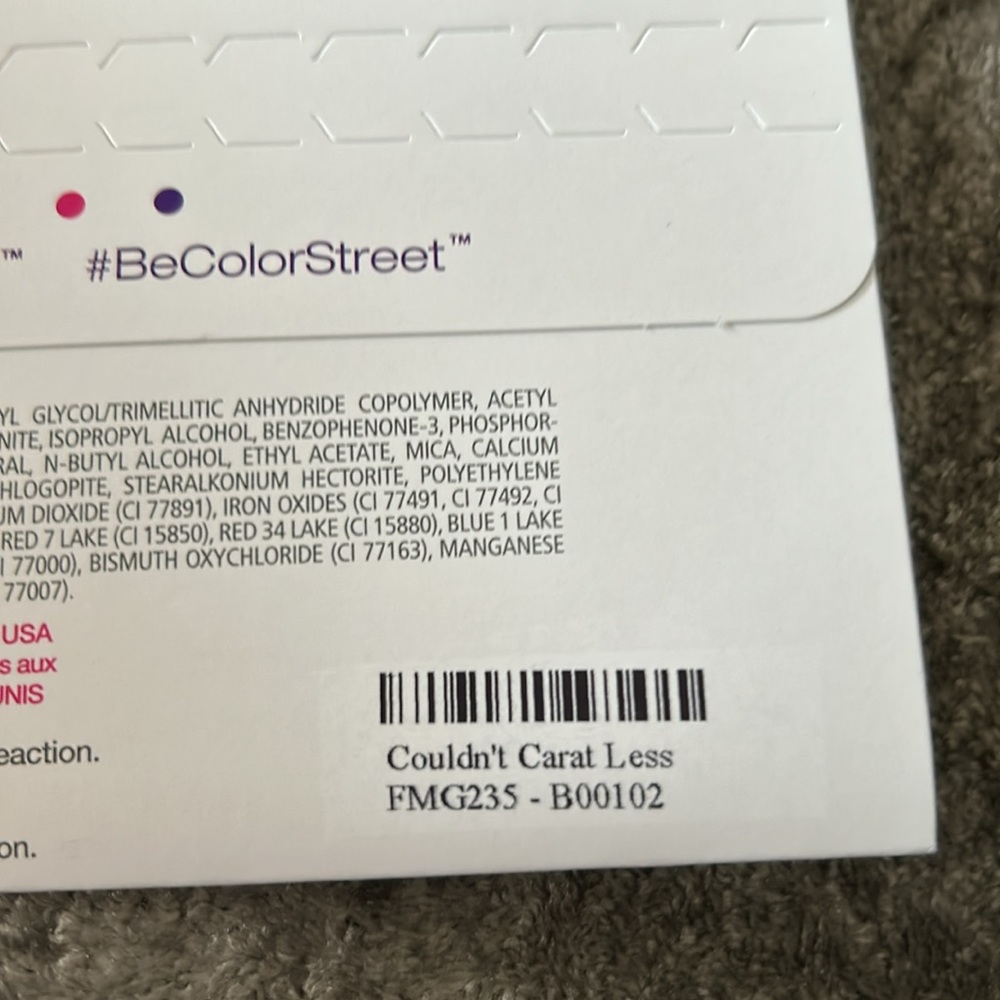 Colorstreet Couldn't Carat Less - Picture 2 of 2
